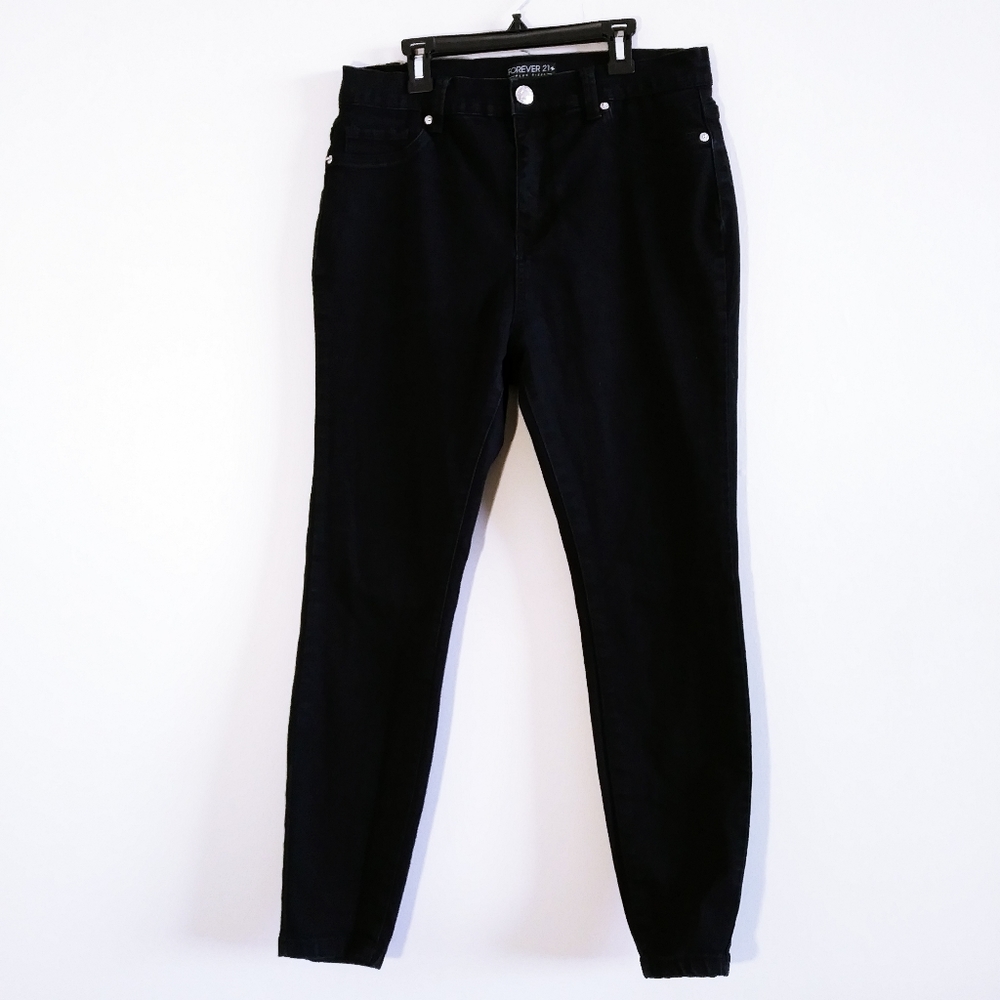 Forever 21 Black Skinny Jeans 12